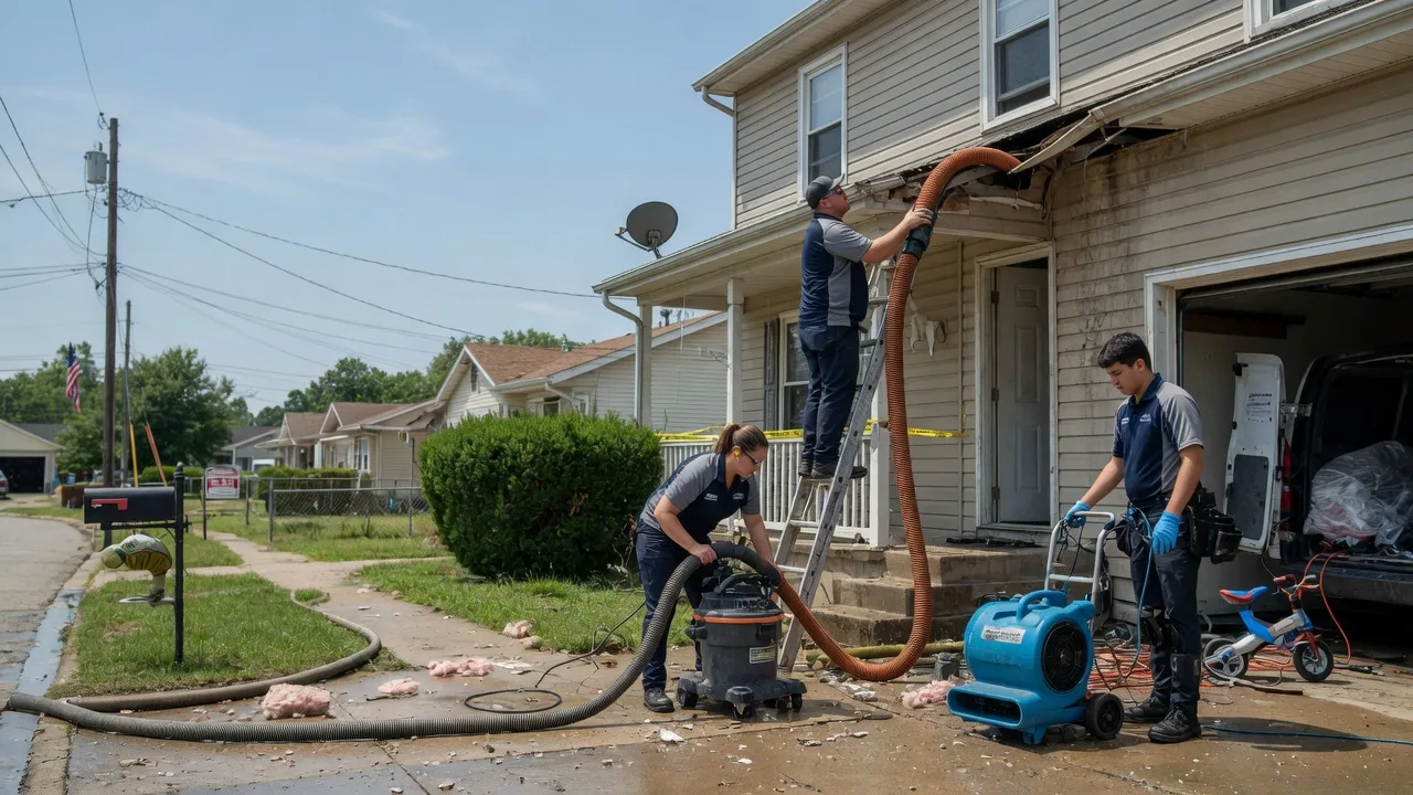 Water Damage Restoration in Windsor, IL near me
